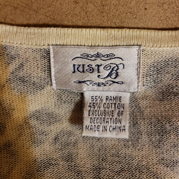 Just B Ladies Sweater Top - Picture 6 of 7